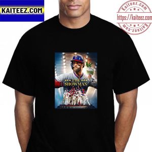 The Showman Bryce Harper Philadelphia Phillies In 2022 MLB World Series Vintage T-Shirt