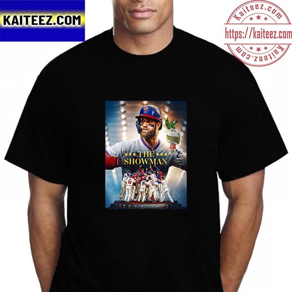 Bryce Harper Vintage Shirt - Phillies World Series Unisex T-shirt Tee Tops