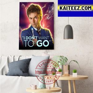 The Tenth Doctor 2005 2010 In Doctor Who Art Decor Poster Canvas