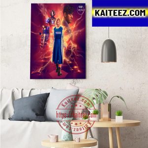 The Thirteenth Doctor In Doctor Who Art Decor Poster Canvas