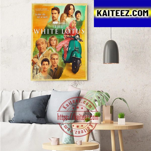 The White Lotus Season 2 Poster Movie Art Decor Poster Canvas