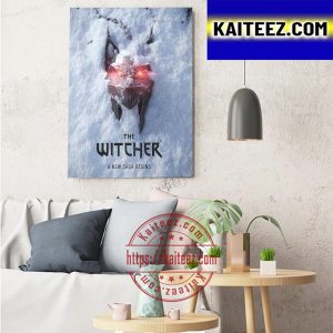 The Witcher A New Saga Begins Wall Art Poster Canvas