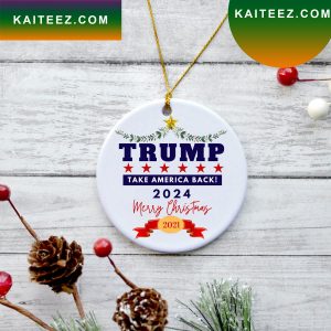 Trump 2024 Christmas Gift Ornament