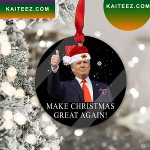 Trump 2024 Christmas Ornament