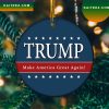 Trump Make Liberals Cry Again 2024 Christmas Ornament