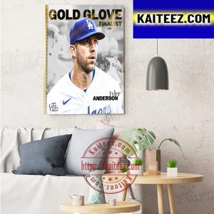 Tyler Anderson Being Named 2022 Gold Glove Award Finalist Art Decor Poster Canvas