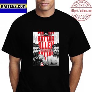 UFC Calvin Kattar Vs Arnold Billy Allen For Featherweight Bout Vintage T-Shirt