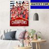 USA Basketball Are 2022 FIBA Women’s Basketball World Cup Champions Art Decor Poster Canvas