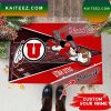 Utah Utes NCAA2 Custom Name For House of real fans  Doormat