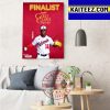 Victor Robles Being Named 2022 Gold Glove Award Finalist Art Decor Poster Canvas