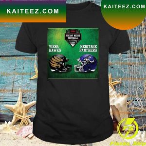 Viera Hawks vs Heritage Panthers 2022 Friday Night Football T-shirt