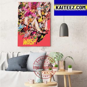 WASP Variant Character Fan Art Art Decor Poster Canvas