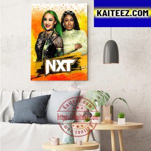 WWE NXT Shotzi Vs Lash Legend Art Decor Poster Canvas