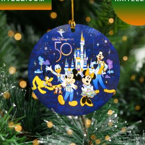 Walt Disney World 50th Anniversary Decor Ornament