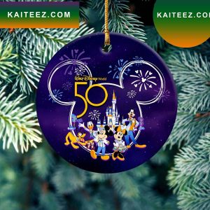 Walt Disney World 50th Anniversary Gift For Fans Ornament