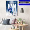 Welcome To Van Ethan Bear To Vancouver Canucks NHL Art Decor Poster Canvas