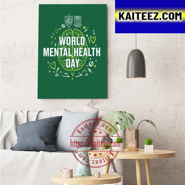 World Mental Health Day Art Decor Poster Canvas