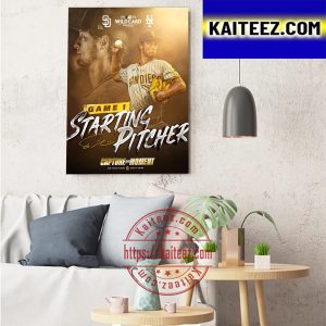 Yu Darvish Starting Pitcher Capture The Moment Art Decor Poster Canvas