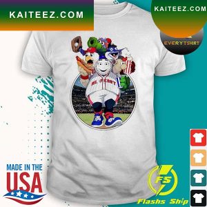 ll Mascot NL East Baseball 2022 T-Shirt