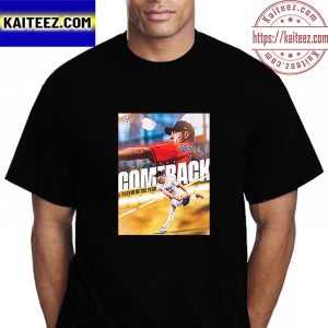 2022 AL Comeback Player Of The Year Is Justin Verlander Houston Astros MLB Vintage T-Shirt