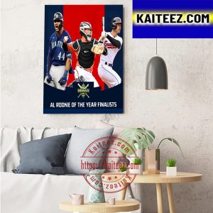 2022 AL Rookie Of The Year Finalists Art Decor Poster Canvas