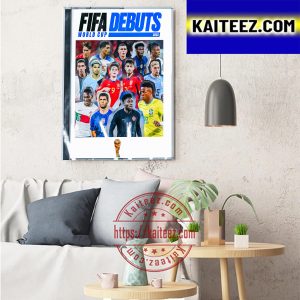 2022 FIFA World Cup Debuts Art Decor Poster Canvas