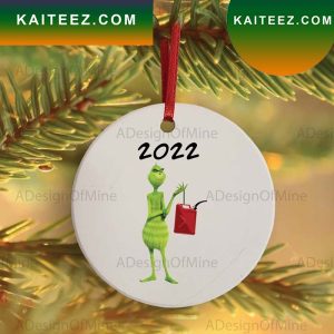 2022 Grinch A Gas Can Grinch Decorations Outdoor Ornament