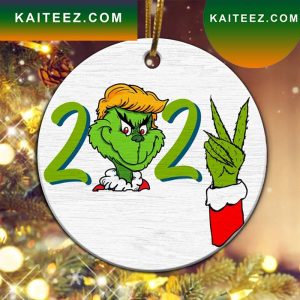 2022 Grinch Christmas Ornament
