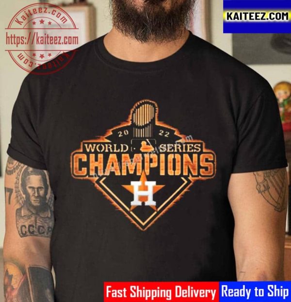 2022 MLB World Series Champions Houston Astros Vintage T-Shirt