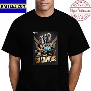 2022 MLS Cup Champions Los Angeles FC Champions Vintage T-Shirt