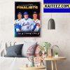 2022 NL CY Young Award Finalists Art Decor Poster Canvas