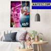 2022 National League MVP Paul Goldschmidt St Louis Cardinals Art Decor Poster Canvas