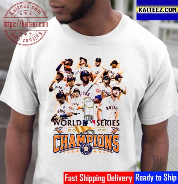 2022 World Series Champion Houston Astros Vintage T-Shirt
