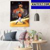 2022 MLB World Series Champions Are Houston Astros Art Decor Poster Canvas