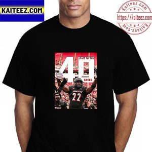 ACC Network Louisville Football 40 Leads The FBS Sacks Vintage T-Shirt