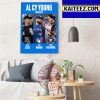 AL Manager Of The Year Finalists 2022 Art Decor Poster Canvas