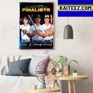 AL Rookie Of The Year Finalists Art Decor Poster Canvas