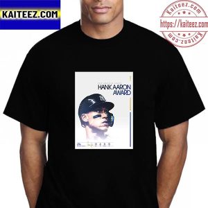 Aaron Judge Is 2022 AL Hank Aaron Award Winner Vintage T-Shirt