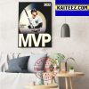 Aaron Judge Is The 2022 AL MVP Winner New York Yankees MLB Art Decor Poster Canvas