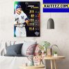 Aaron Judge Wins 2022 AL MVP Art Decor Poster Canvas