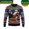 3D Starbucks Beer Drinking Ugly Christmas Sweater