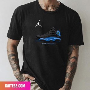 Air Jordan 13 University Blue Fan Gifts T-Shirt