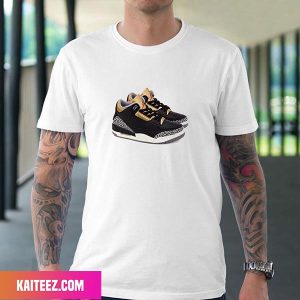 Air Jordan 3 Retro W Metallic Gold Fan Gifts T-Shirt