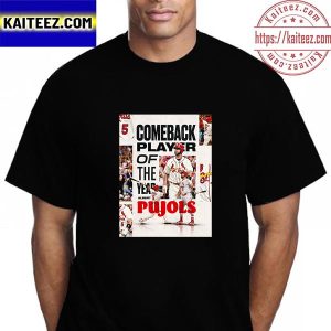 Albert Pujols Is 2022 National League Comeback Player Of The Year Vintage T-Shirt