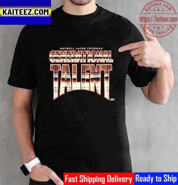All Elite Wrestling MJF Generational Talent Vintage T-Shirt