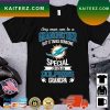 Any Man Can Be A Grandfather But It Takes Someone Special To Be A Detroit Lions Grandpa T-Shirt