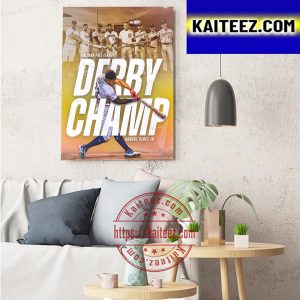 Arizona Fall League Derby Champ Robert Perez Jr Art Decor Poster Canvas