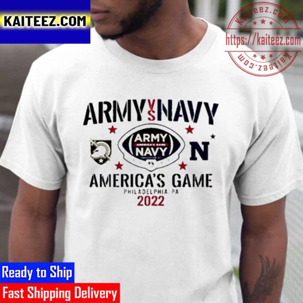 Army Black Knights Vs Navy Midshipmen 2022 Game Day Matchup Vintage T-Shirt