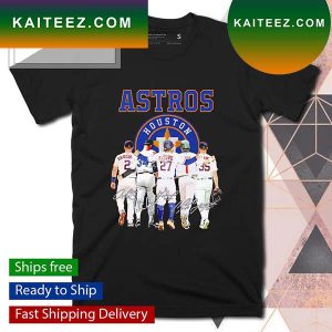 Houston Astros baseball Alex Bregman signature t-shirt - Kingteeshop