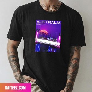 Australia Melbourne BWT Alpine F1 Team 2022 Race Week Posters Fan Gifts T-Shirt